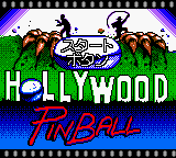 Hollywood Pinball Title Screen
